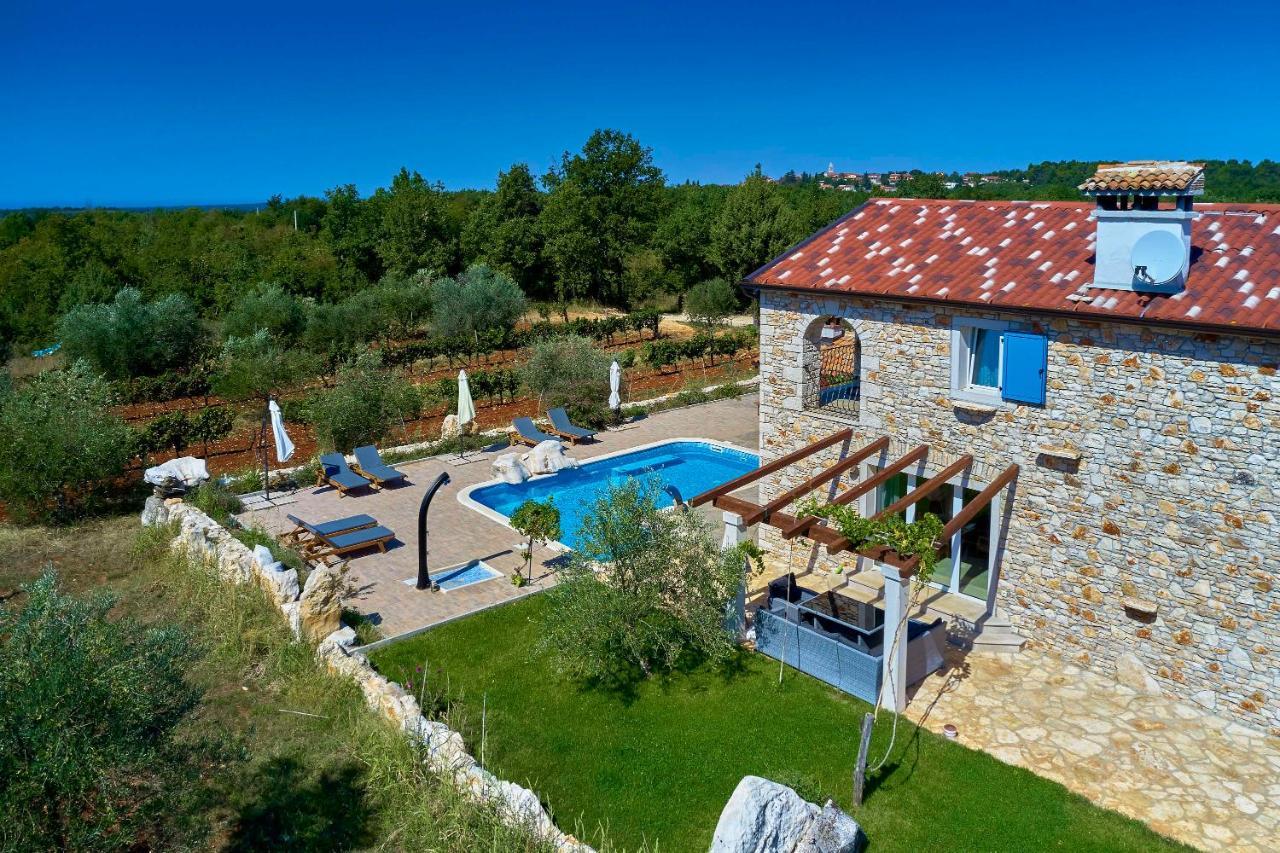 Villa Relax House Surrounded By Olives And Vineyard Stifanići Exterior foto